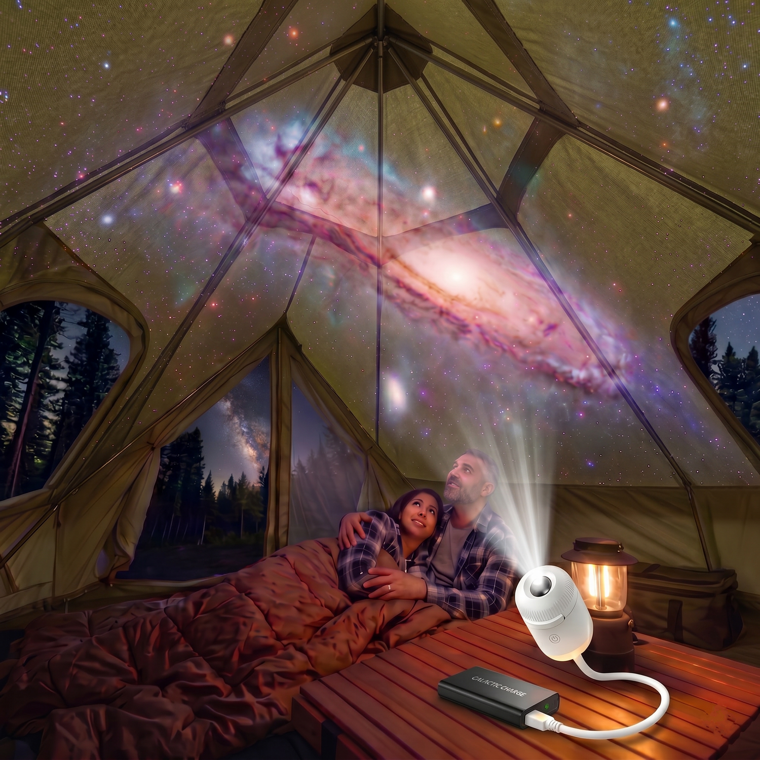🚐 Decoración Camper: Cómo Iluminar tu Furgoneta con un Efecto Galaxia Único