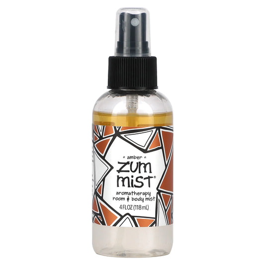 Zum Mist, Aromatherapy Room & Body Mist, Amber, 4 fl oz (118 ml), ZUM