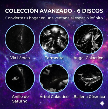 HD Galaxy Projector + Interchangeable Disc Sets