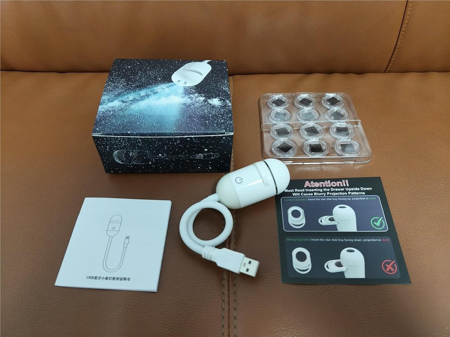 Proyector Galaxy HD + Sets de Discos Intercambiables ✨