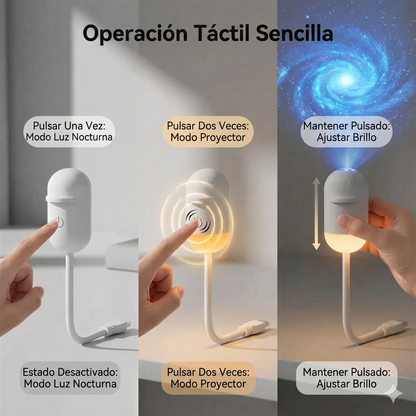 Proyector Galaxy HD + Sets de Discos Intercambiables ✨