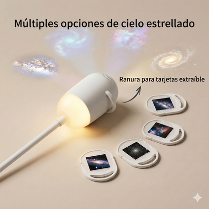 Proyector Galaxy HD + Sets de Discos Intercambiables ✨