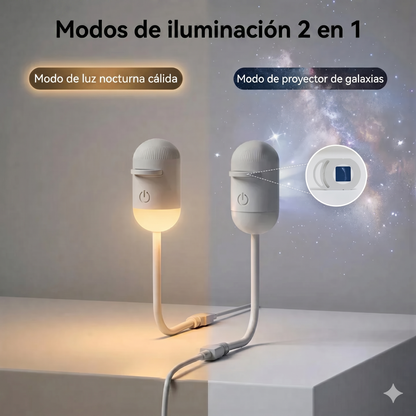 Proyector Galaxy HD + Sets de Discos Intercambiables ✨