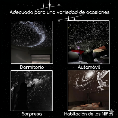 Proyector Galaxy HD + Sets de Discos Intercambiables ✨