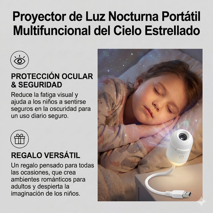 Proyector Galaxy HD + Sets de Discos Intercambiables ✨
