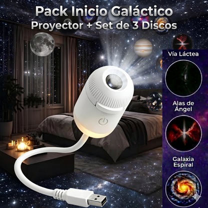 HD Galaxy Projector + Interchangeable Disc Sets