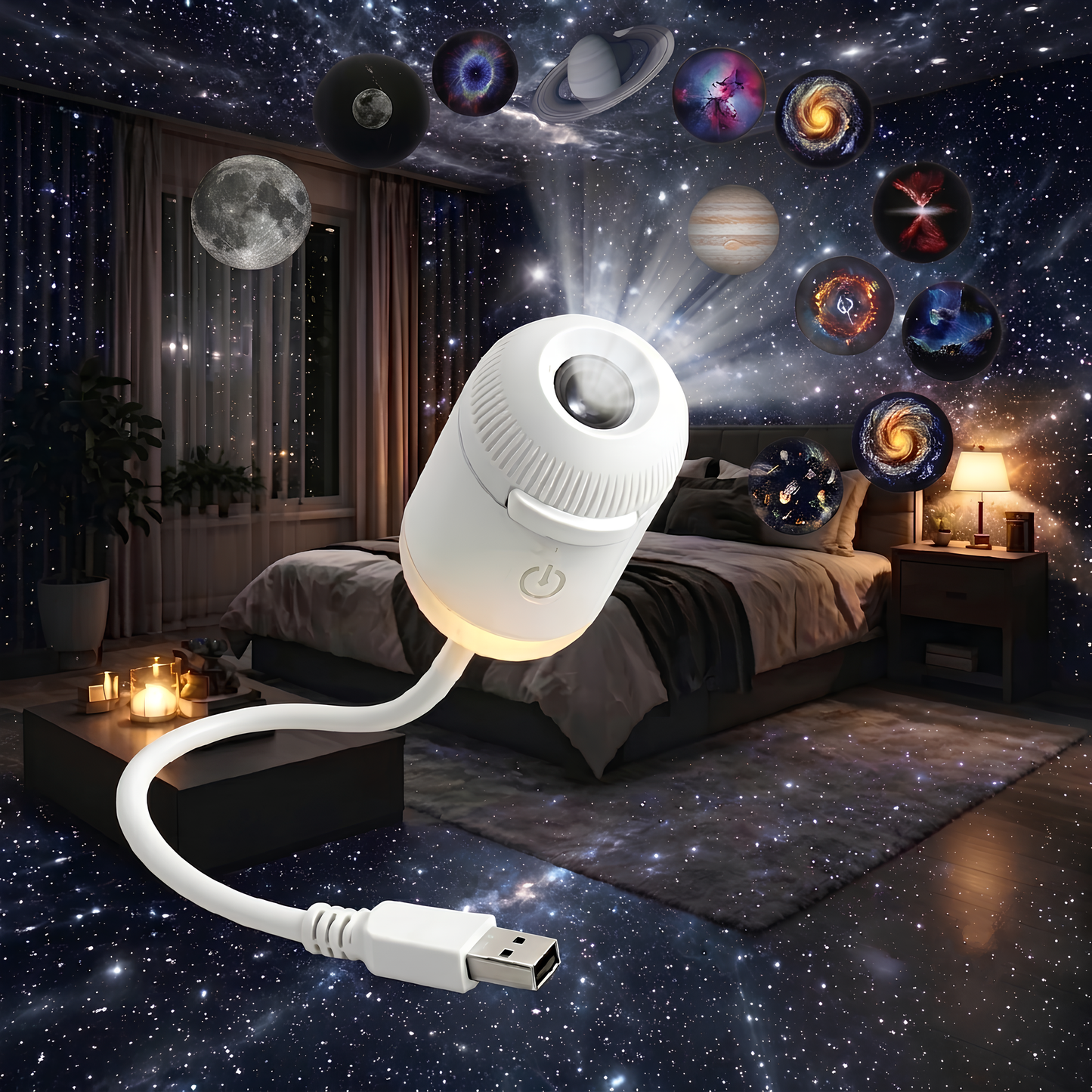 Proyector Galaxy HD + Sets de Discos Intercambiables